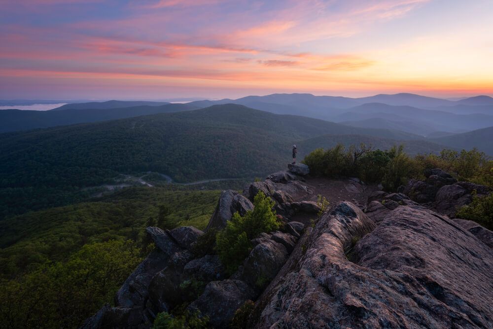 Gorgeous-Sunset-at-Shenandoah-National-Park